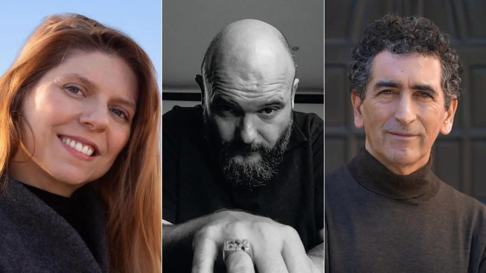 Miriam Reyes, Niño de Elche y Juan Mayorga, participantes en el Festival Poex de Gijón