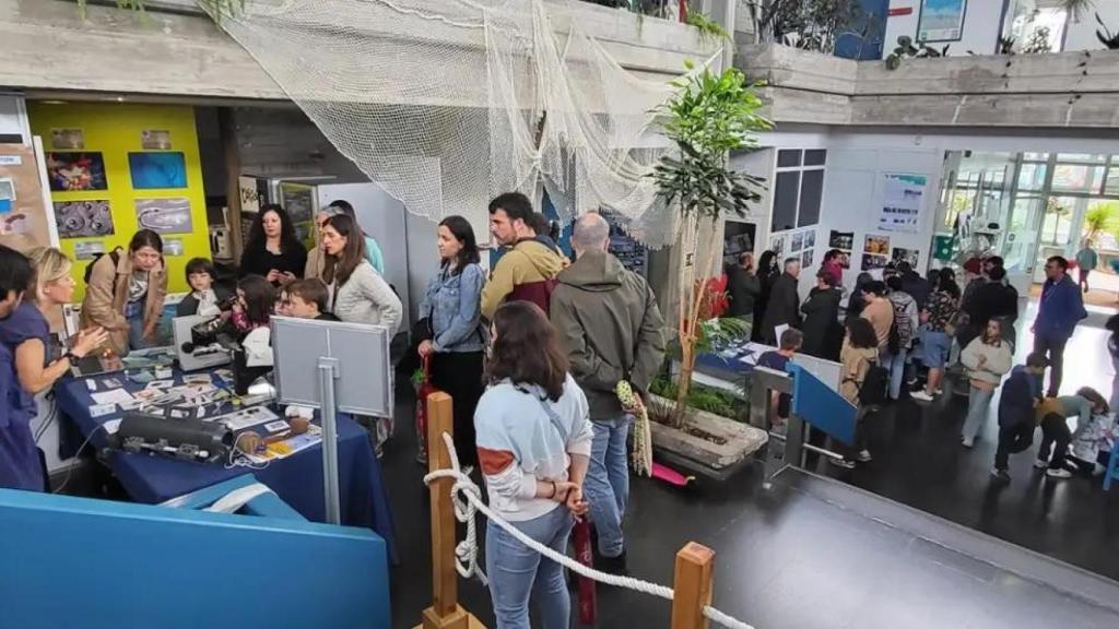 Jornada puertas abiertas del Oceanográfico en A Coruña.