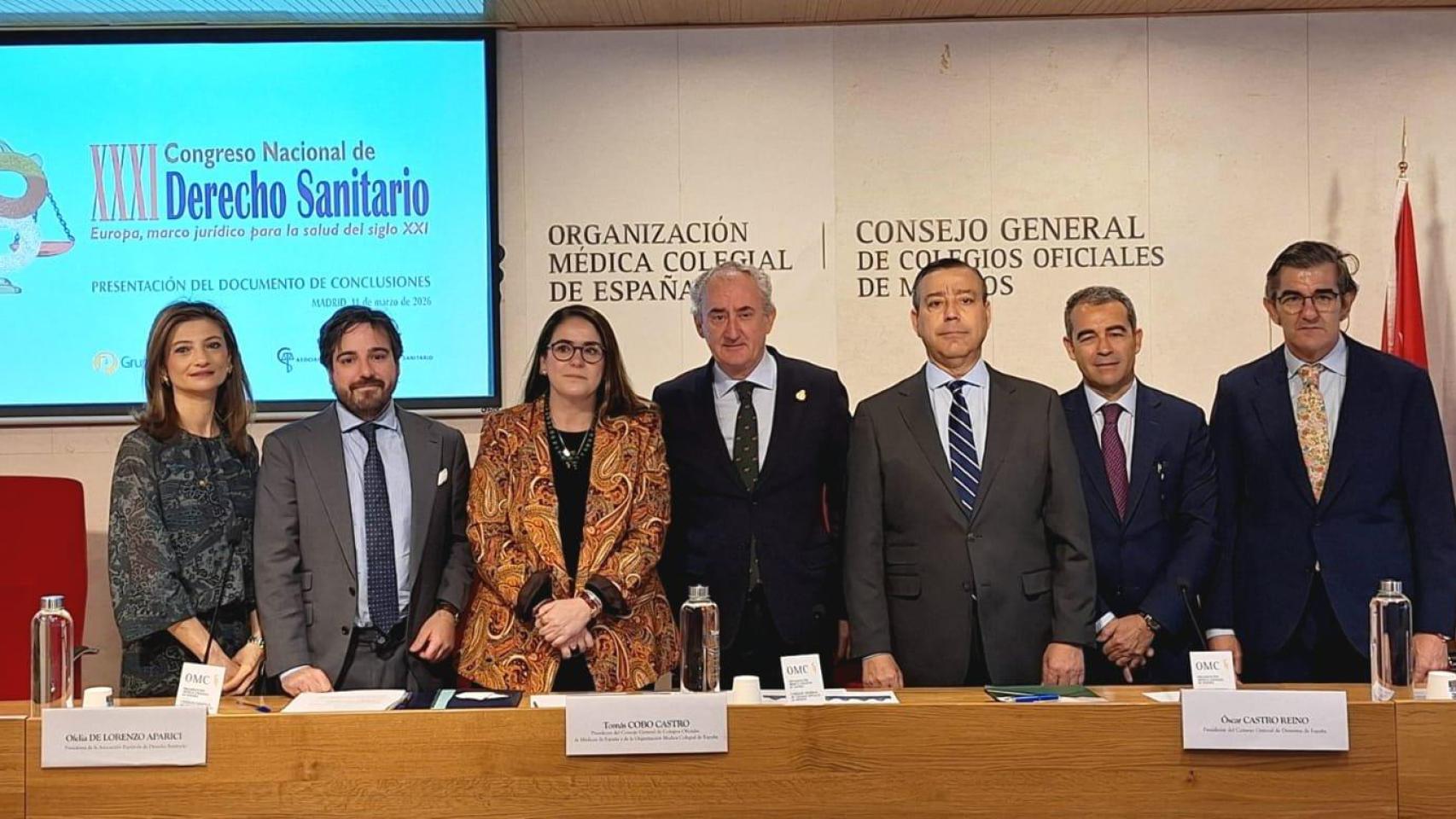 Presentación de las conclusiones del XXXI Congreso Nacional de Derecho Sanitario.