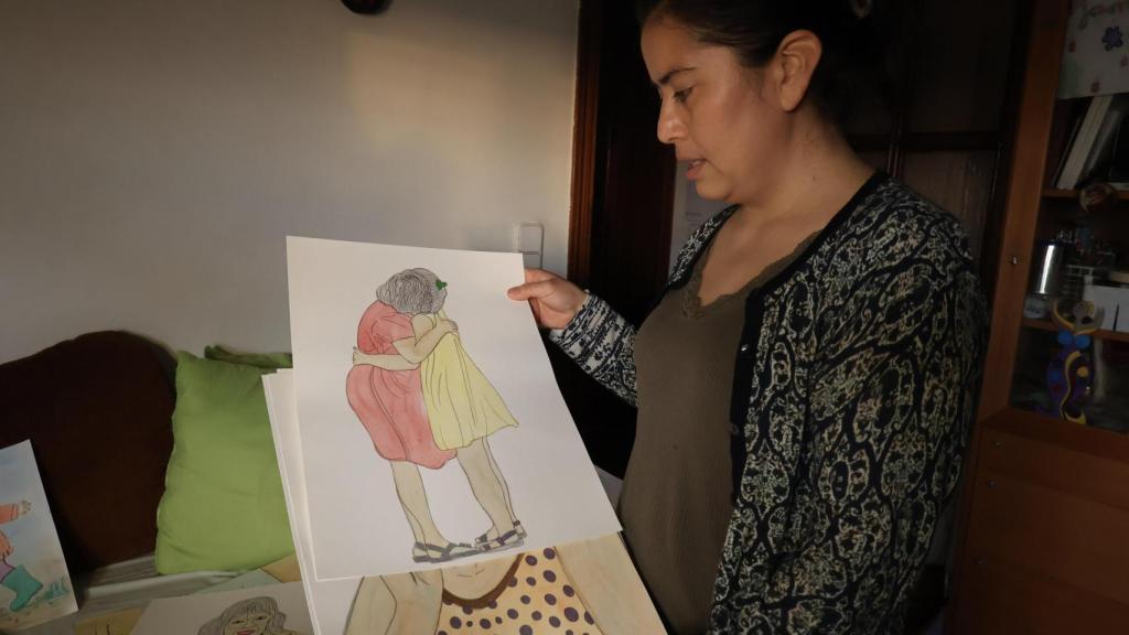 Material gráfico de La Comala, una iniciativa de cuidadoras migrantes que impulsa condiciones laborales más justas en el sector de los cuidados limpieza.