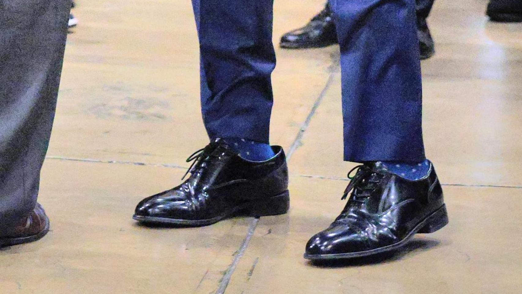 Los zapatos de Marco Rubio.