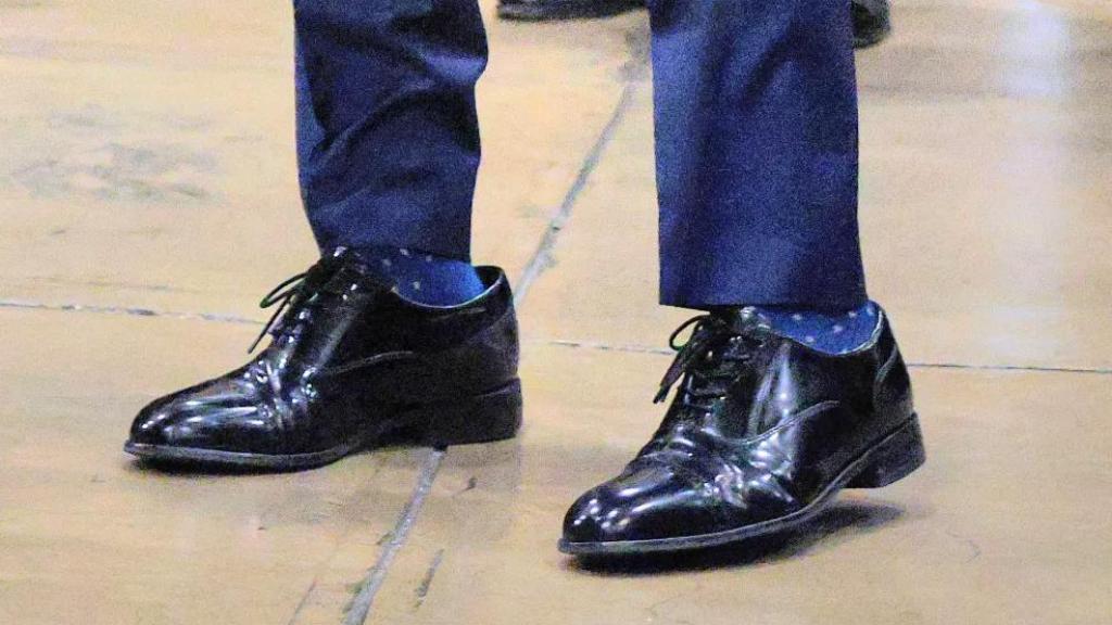 Los zapatos de Marco Rubio.