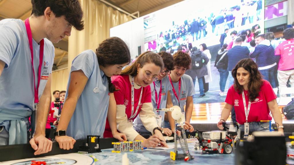 Imagen de archivo de una edición de FIRST LEGO League Galicia