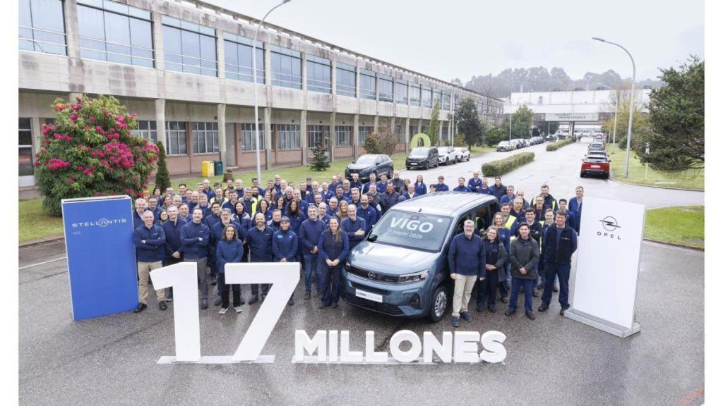 Stellantis Vigo alcanza los 17 millones de vehículos producidos tras 68 años de actividad