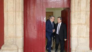 La visita de Toni Pérez a Aspe.