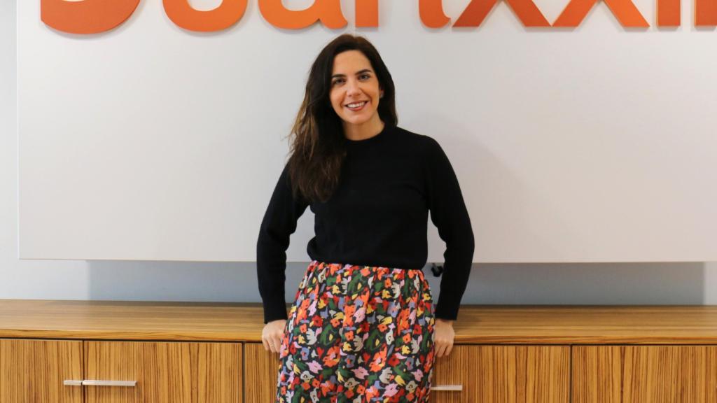 Macarena Pérez en la sede de la Fundación Juan XXIII.