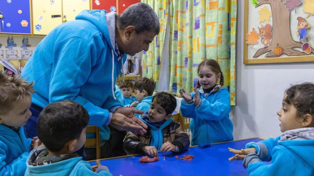 George Sabe fue cofundador de los Maristas Azules, la organización humanitaria que desde 2012 se dedica al acompañamiento de personas afectadas por la guerra en Siria.