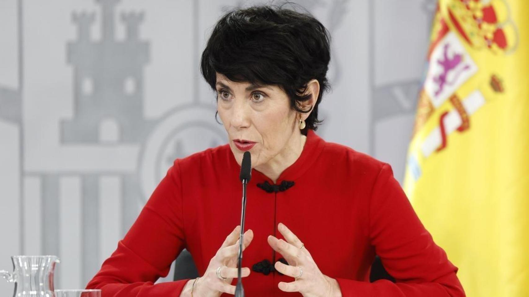 Elma Saiz Ministra de Inclusión, Seguridad Social y Migraciones de España.