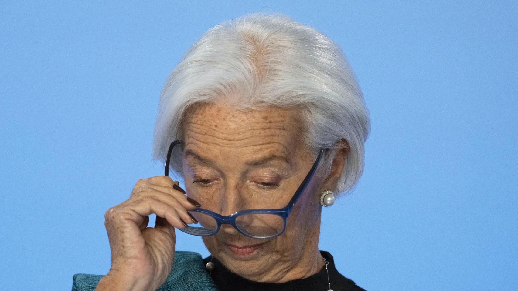 Christine Lagarde, presidenta del Banco Central Europeo.