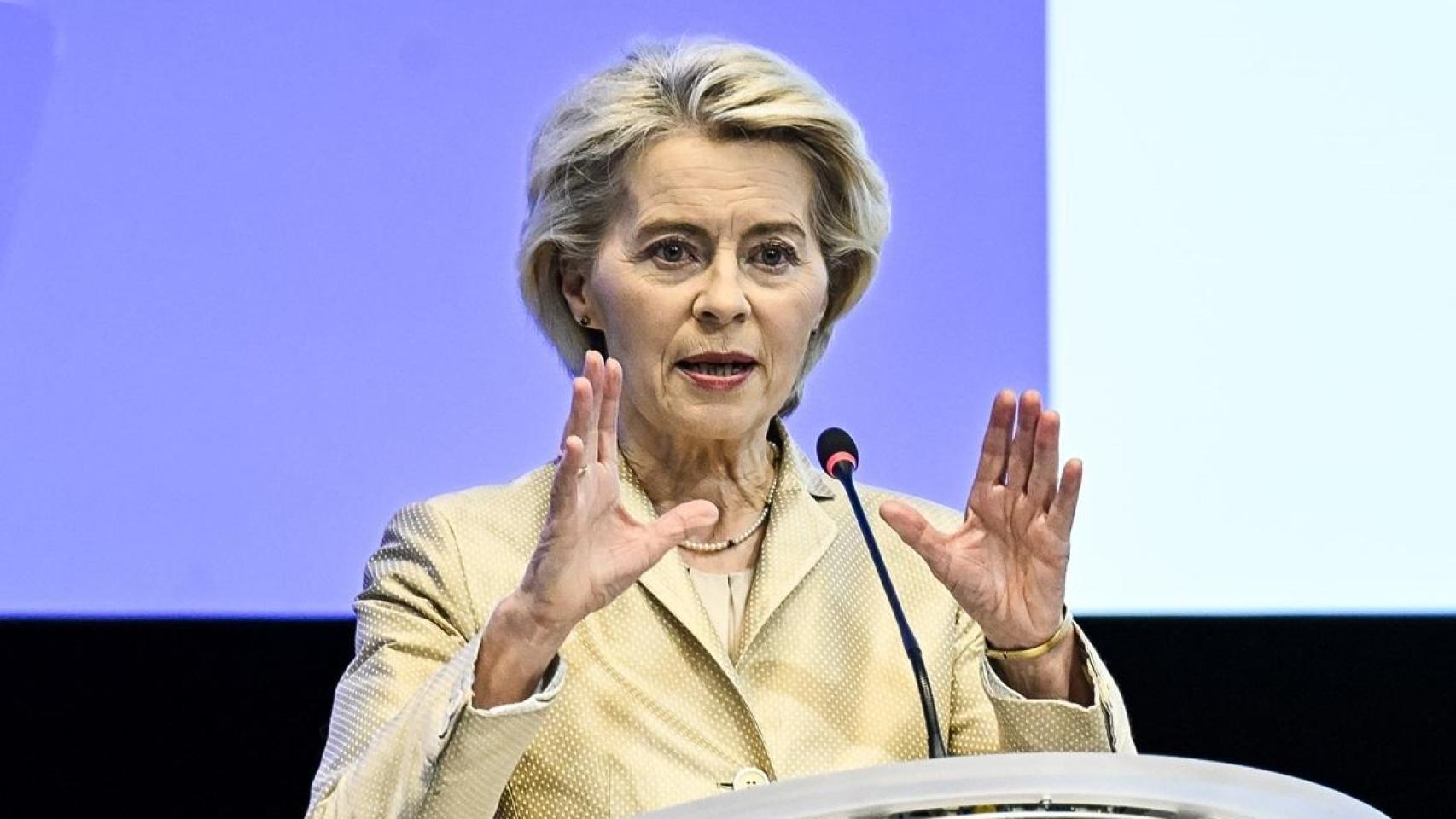 Ursula Von der Leyen, presidenta de la Comisión Europea.