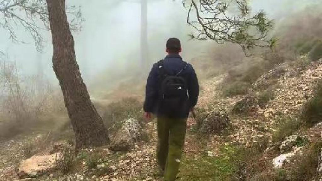 Un tramo de la ruta.