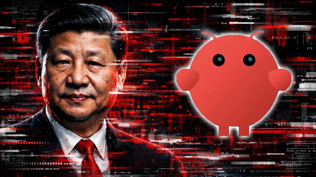 Fotomontaje con la cara de Xi Jinping y el logo de OpenClaw.