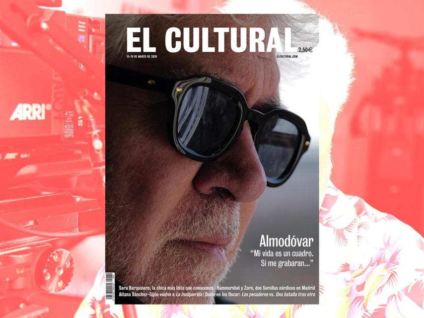 Portada de El Cultural del 13 de marzo de 2026. Pedro Almodóvar fotografiado por Iglesias Mas