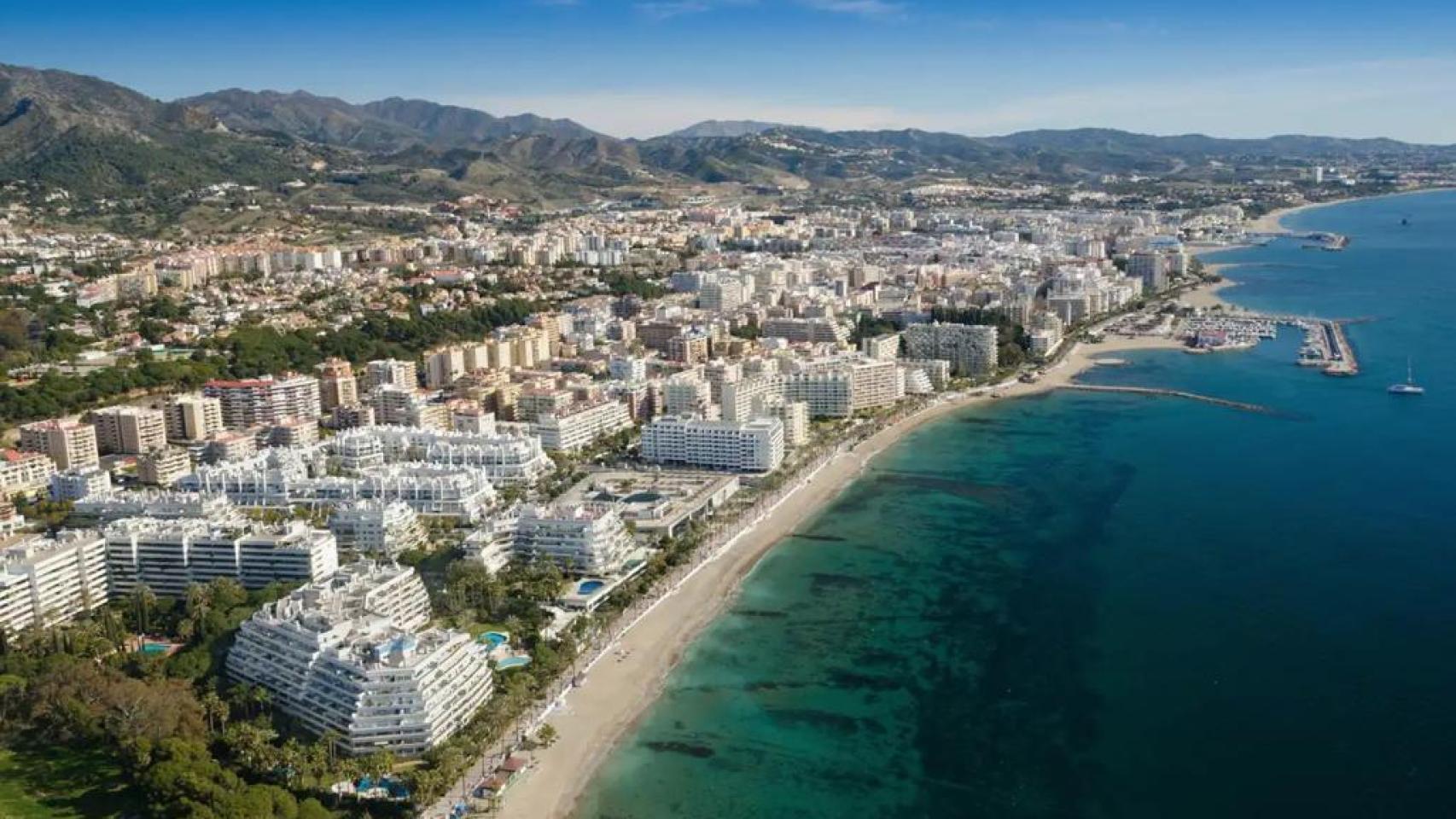 Imagen de la Costa del Sol.