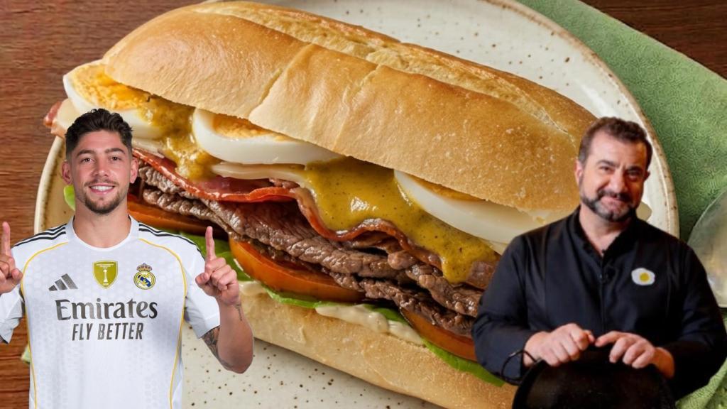 El chivito es el bocadillo favorito de Fede Valverde