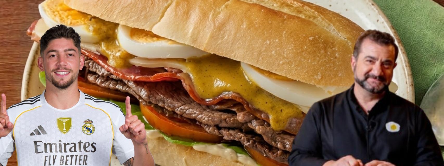 El chivito es el bocadillo favorito de Fede Valverde