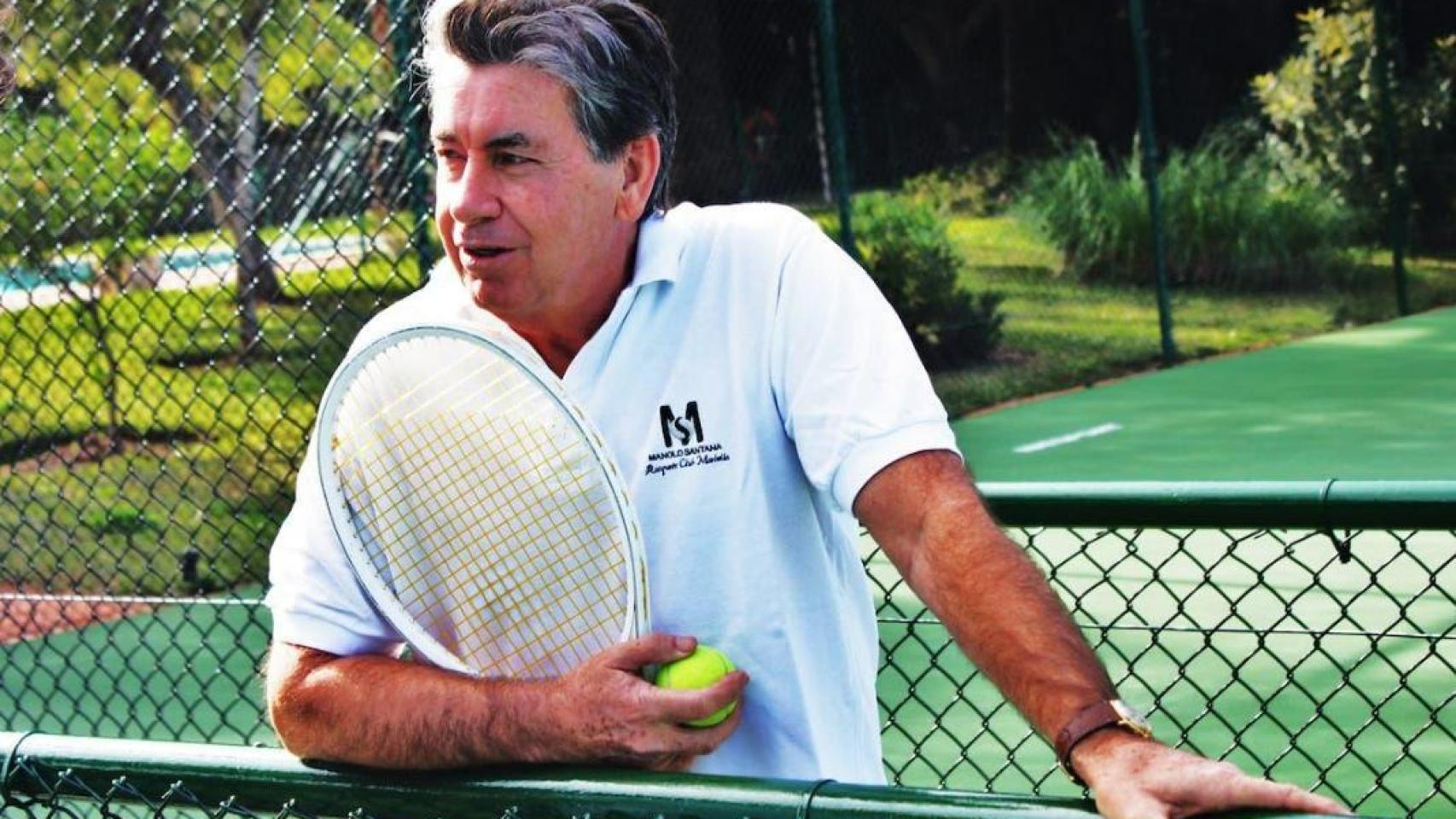 Manolo Santana, en Manolo Santana Racquets Club Tennis & Padel.