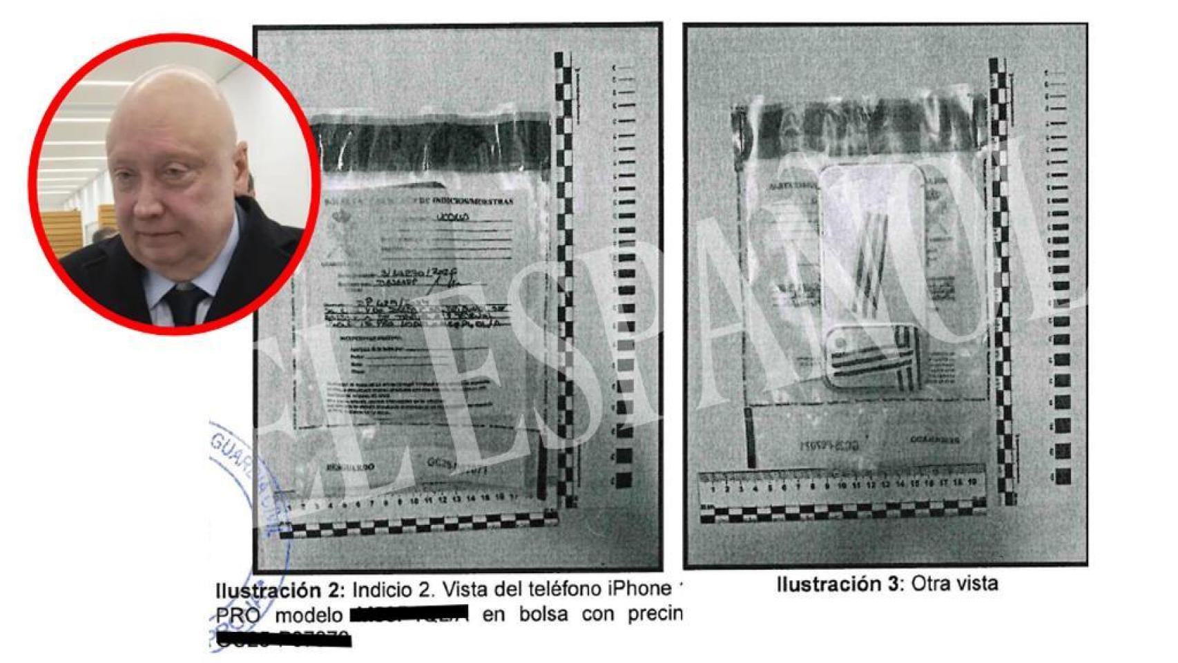 Teléfono de Fernando Samper incautado en los registros por el caso Forestalia