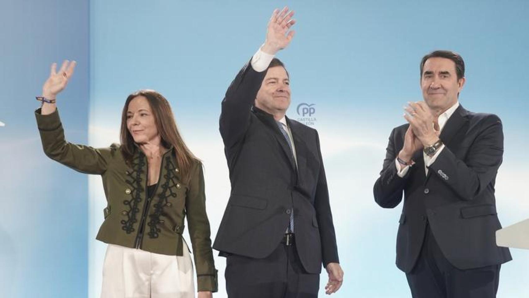Alfonso Fernández Mañueco en León.