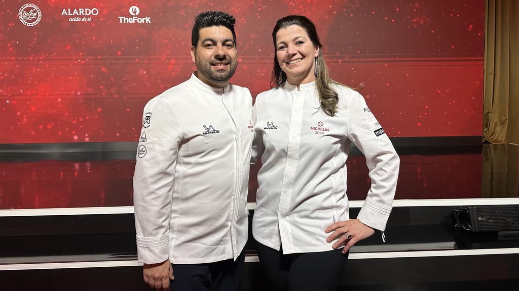 Tiago Bonito y Angélica Salvador, una pareja con suerte y una nueva estrella para sus respectivos restaurantes.