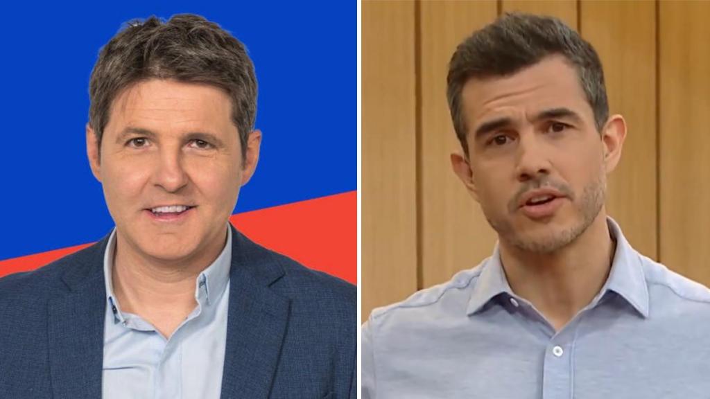 Jesús Cintora y Pablo G. Batista en un montaje de EL ESPAÑOL.