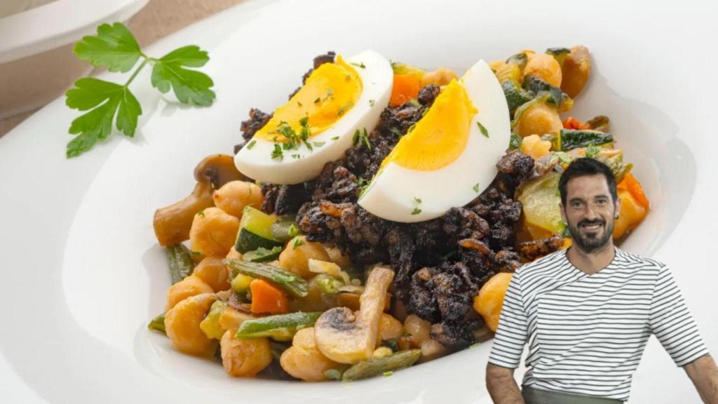 Josepa Arguiñano y su receta de garbanzos