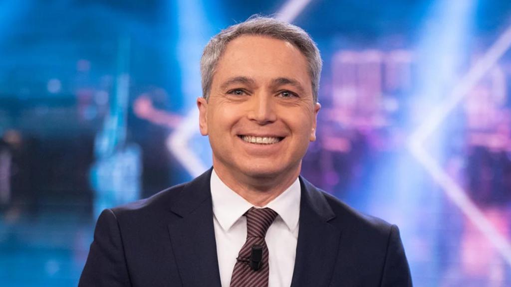 El presentador Vicente Vallés.