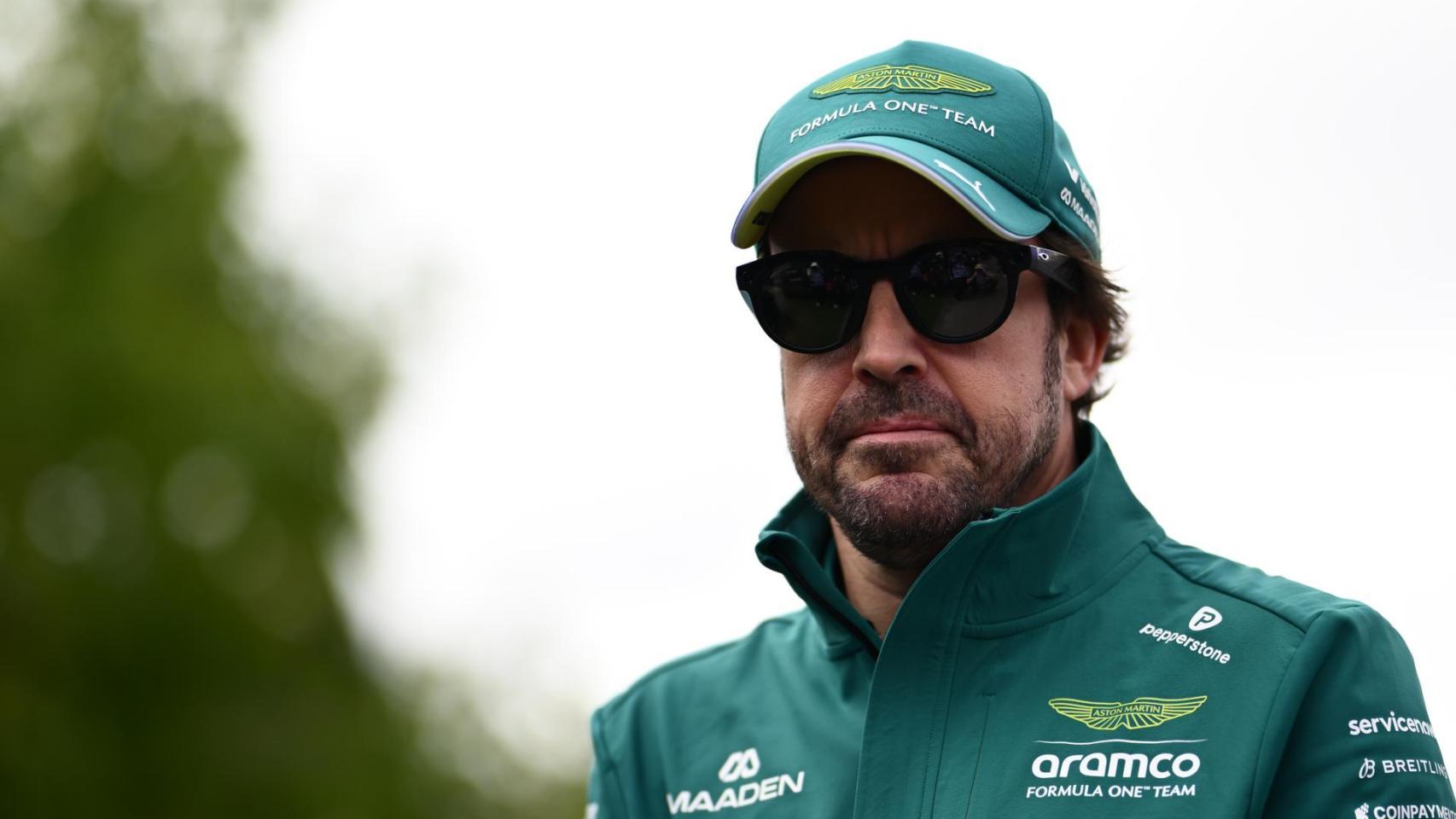 Fernando Alonso durante el GP de Australia el pasado fin de semana.