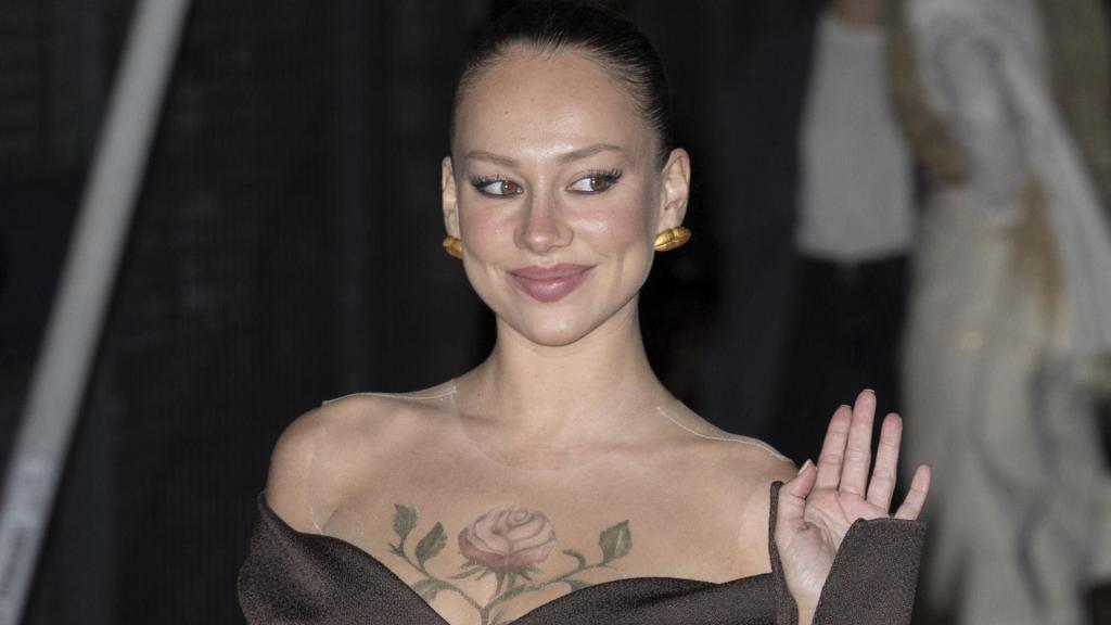 Ester Expósito en la Semana de la Moda de París.