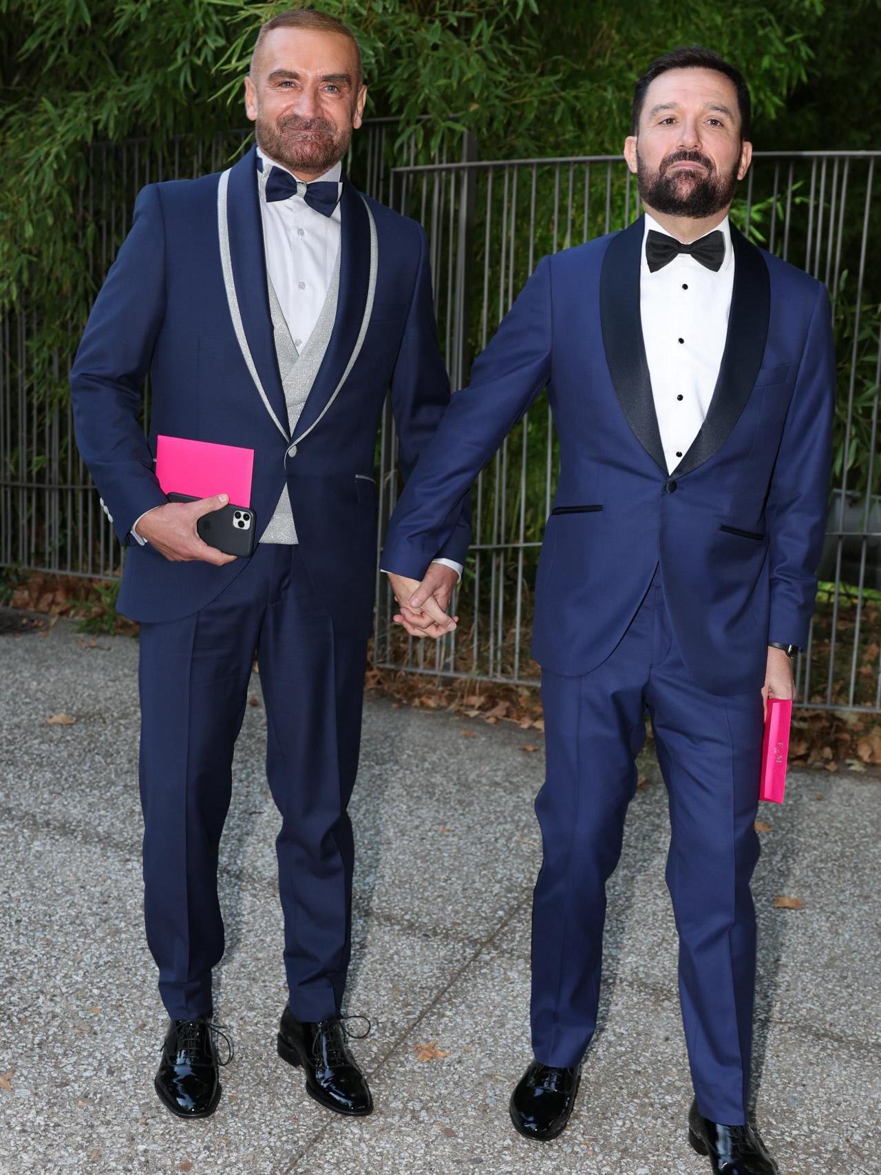 Michel y Euprepio Padula el día de su boda.