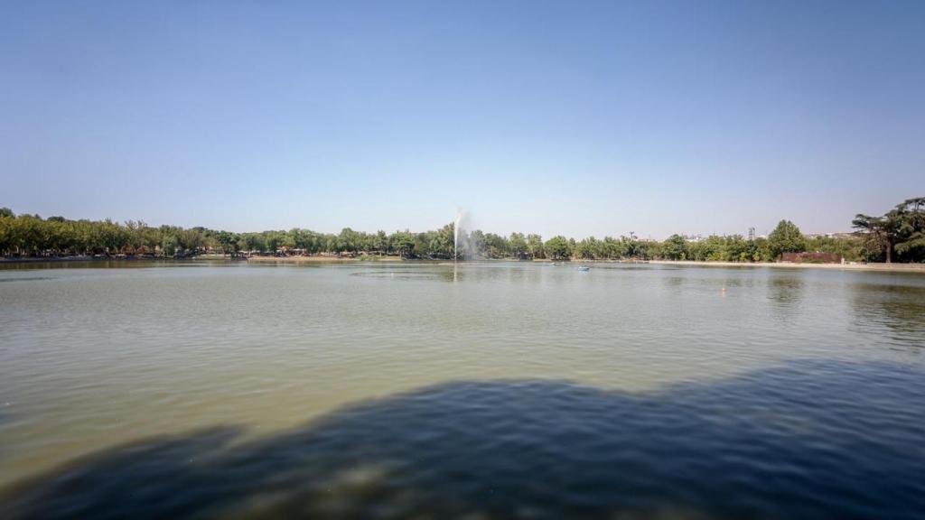 El lago de la Casa de Campo.