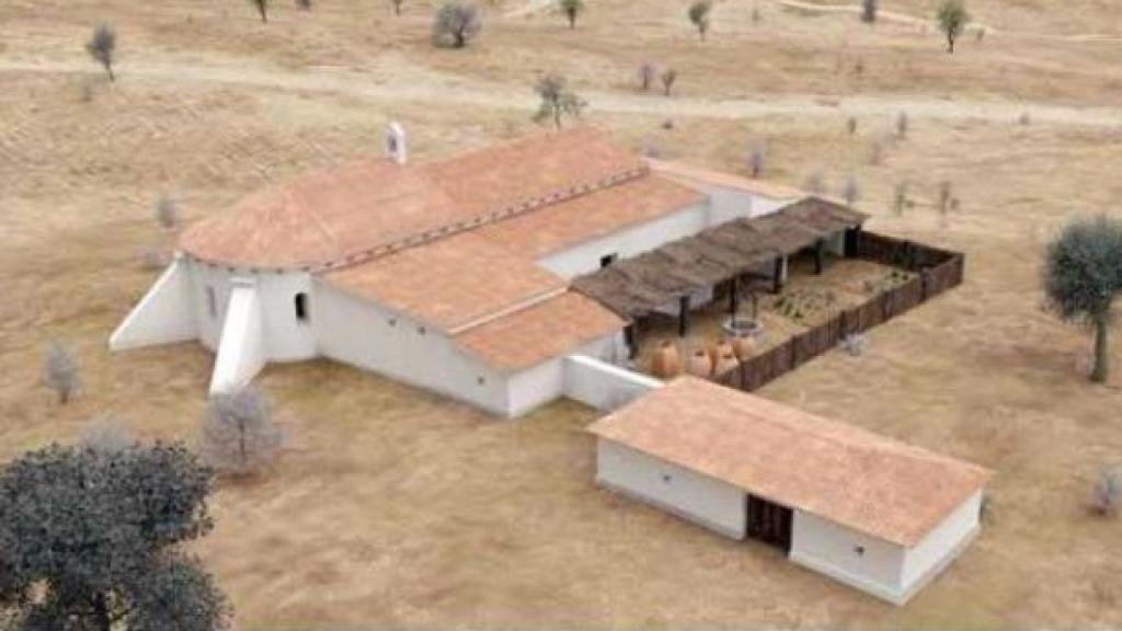 Recreación de la antigua ermita en San Babilés, espacio al que imitará este nuevo centro cultural.