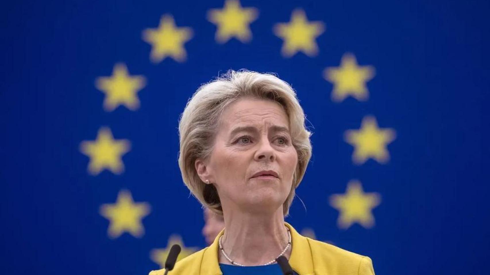 Ursula von der Leyen, presidenta de la Comisión Europea.
