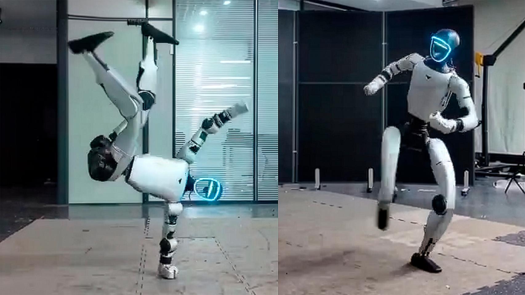 El robot humanoide Unitree G1 con el marco OmniXtreme