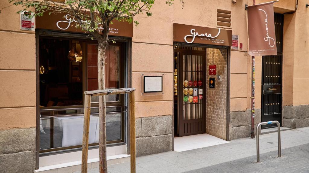 El restaurante Gioia, visto desde fuera.
