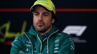 Alonso declarando durante la rueda de prensa previa al Gran Premio de China