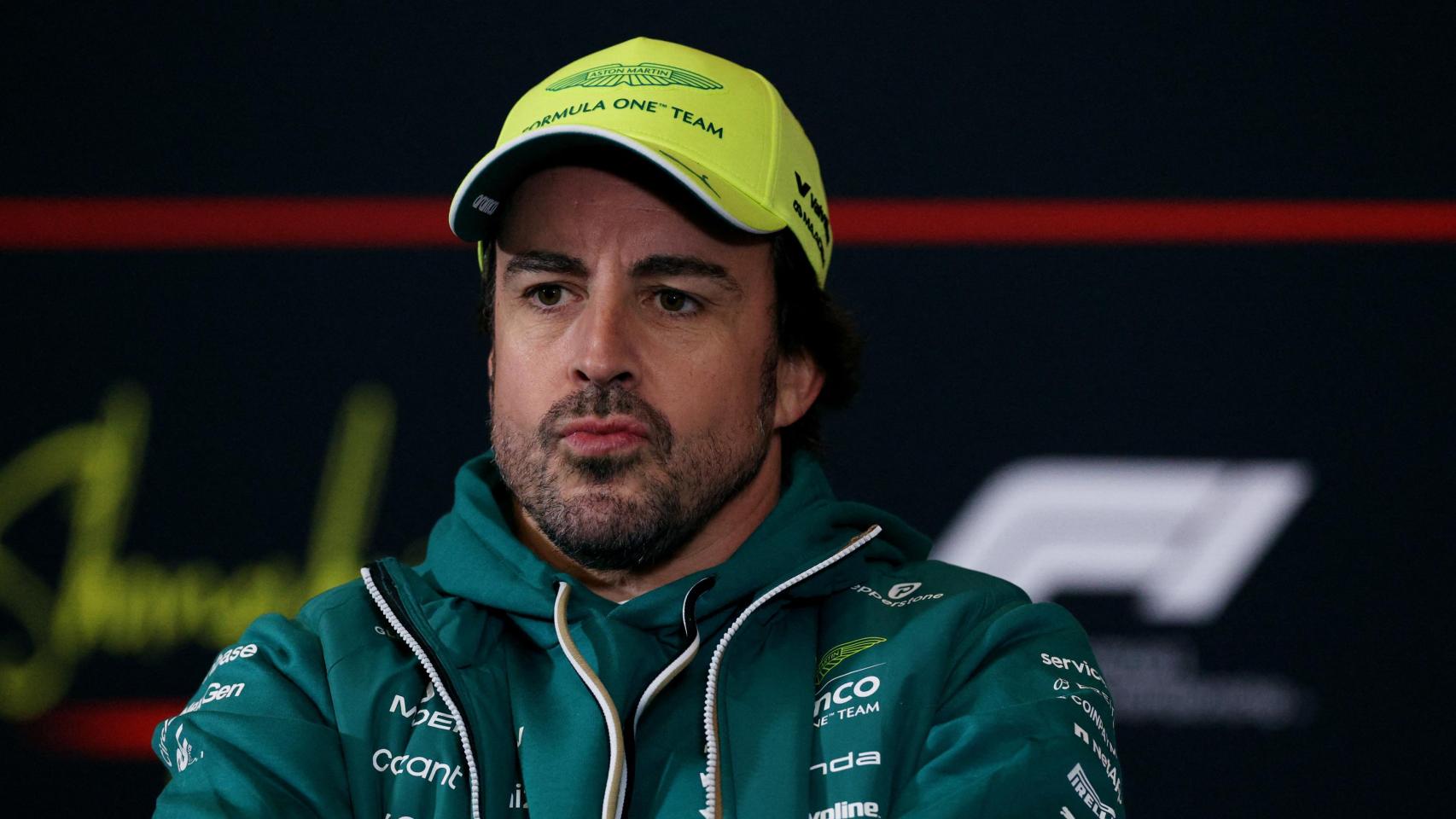 Alonso declarando en la rueda de prensa previa al Gran Premio de China