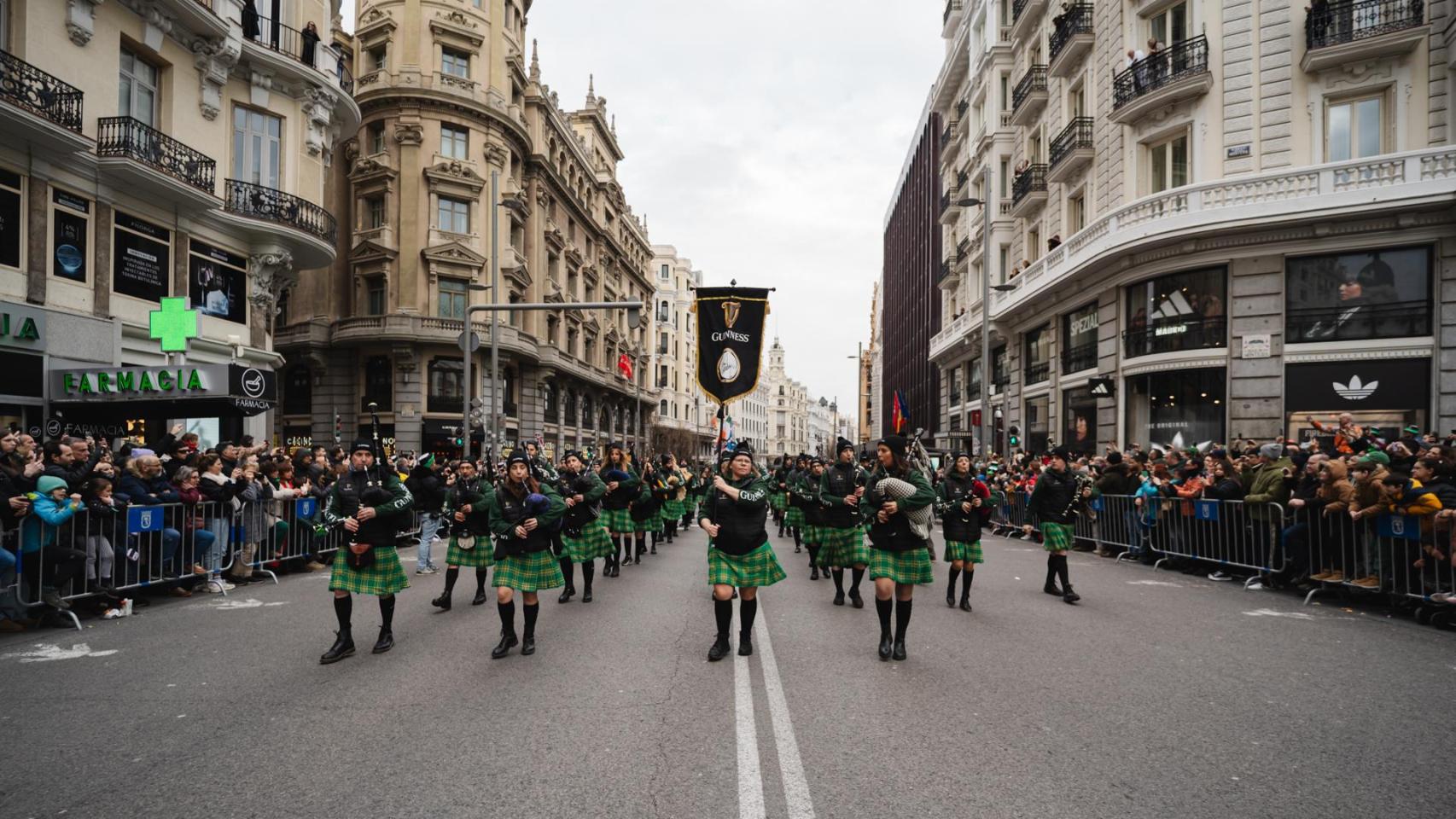 Desfile de San Patricio del año 2025.