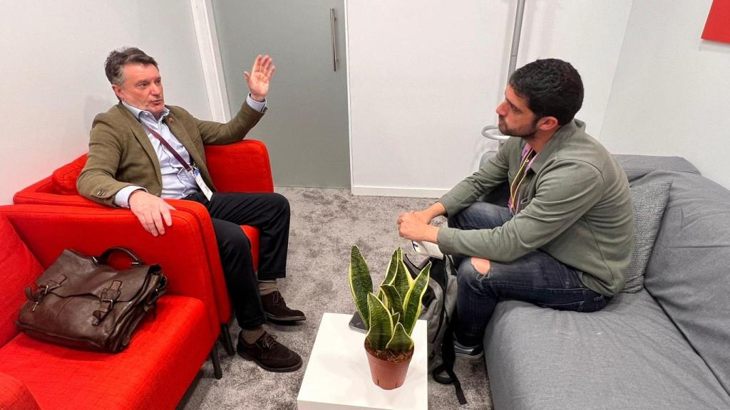 Alberto Ruano durante la entrevista con DISRUPTORES - EL ESPAÑOL.