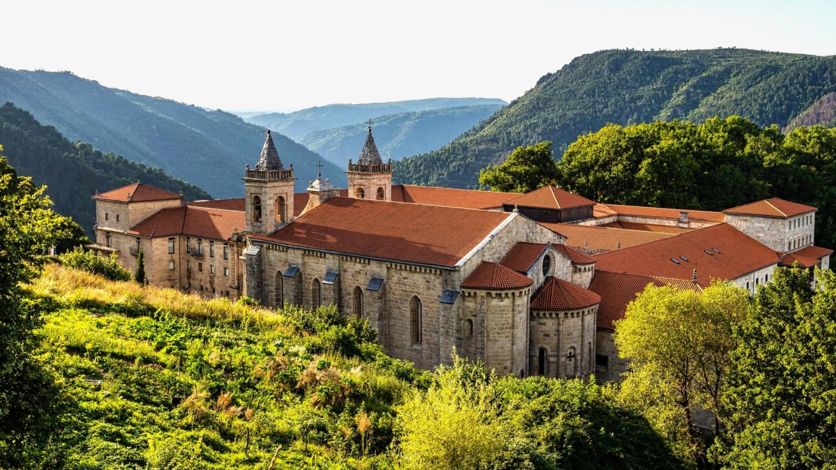 Parador de Santo Estevo de Ribas de Sil, en Nogueira de Ramuín (Ourense)