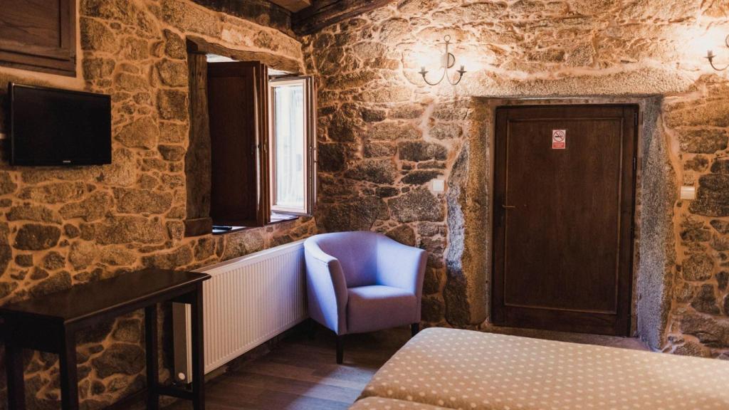 Habitación del Pazo de Eidián