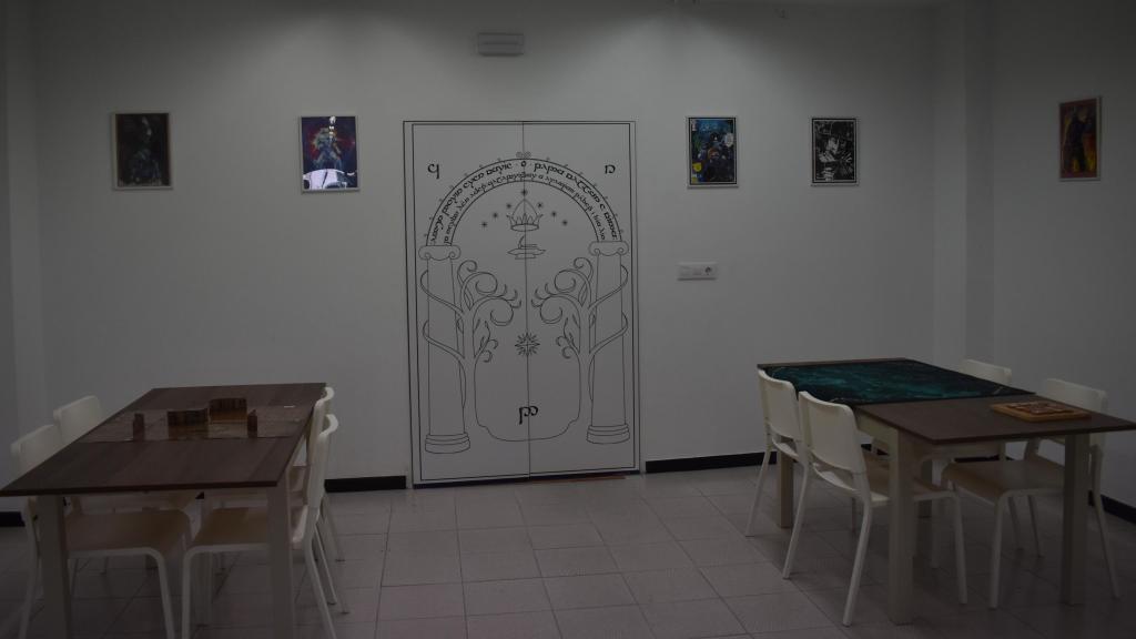 Mesa de juegos de la tienda