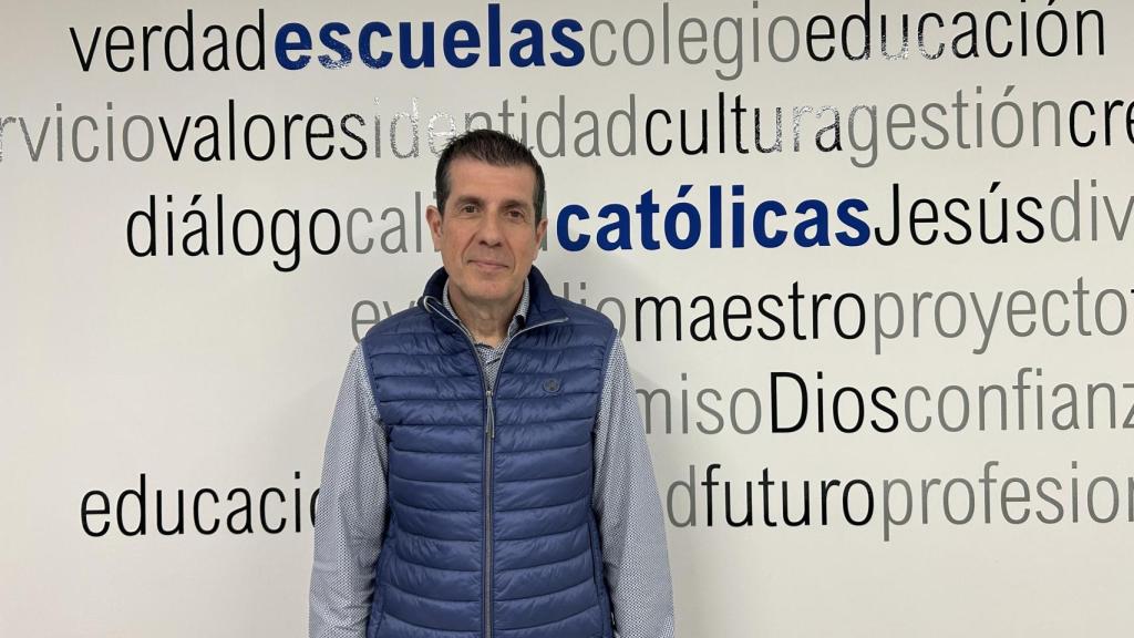 José Ignacio Casajús, secretario autonómico de Escuelas Católicas de Aragón.