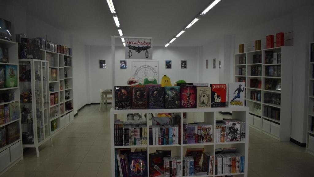 Interior de la librería