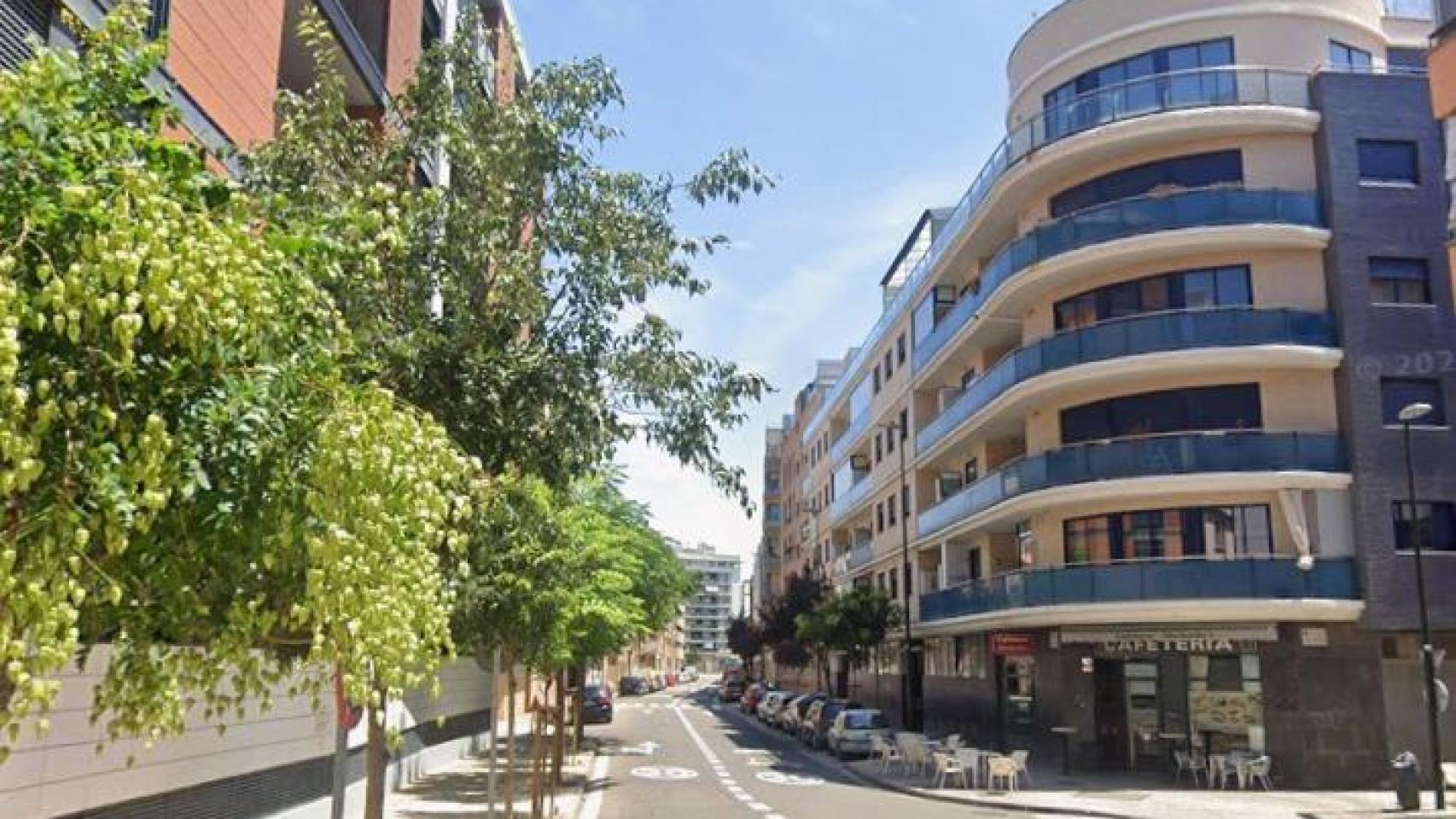 Camino del Vado, en el distrito de EL Rabal.