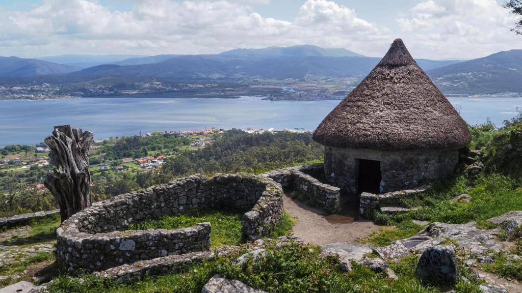 Vistas desde el Castro de Santa Trega