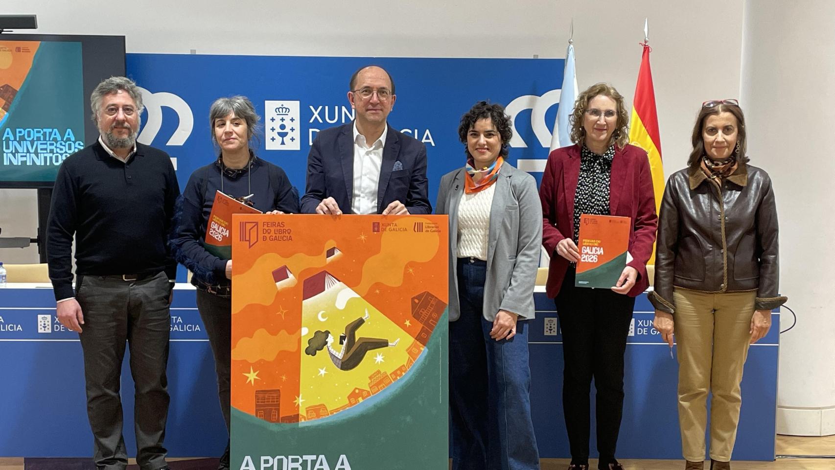 Presentación de la nueva etapa de las ferias del libro de Galicia