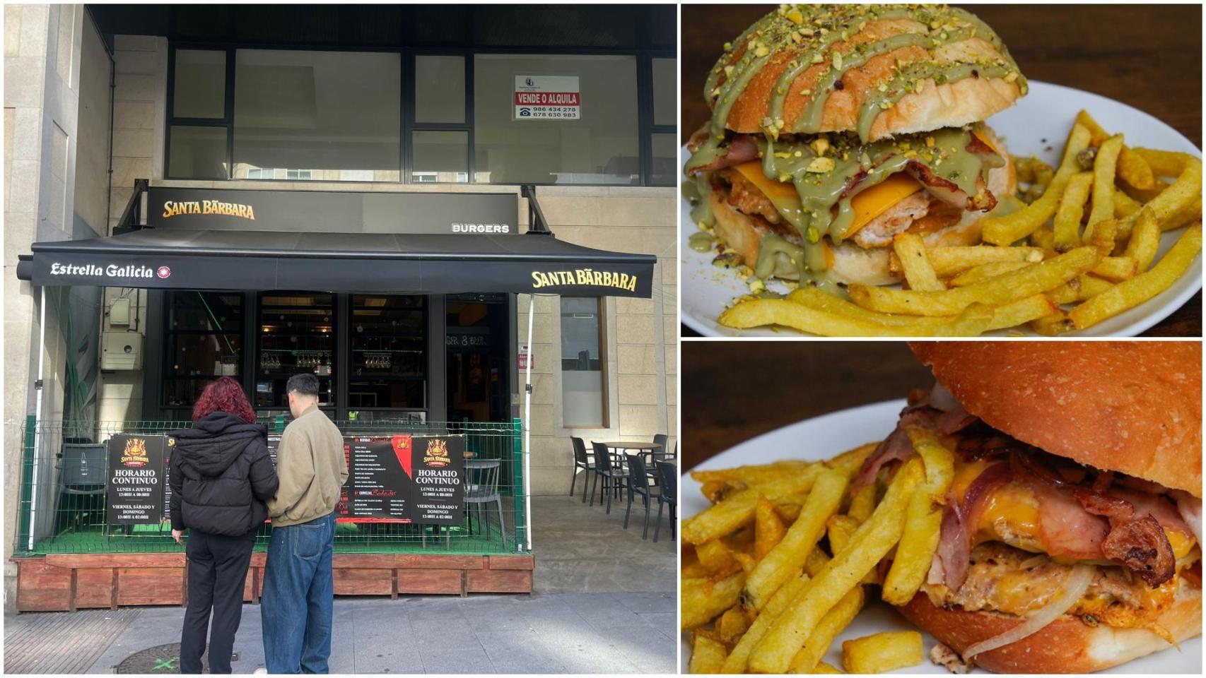 La hamburguesería familiar que aterriza en el centro de Vigo: Una mezcla entre la gastronomía venezolana y la gallega
