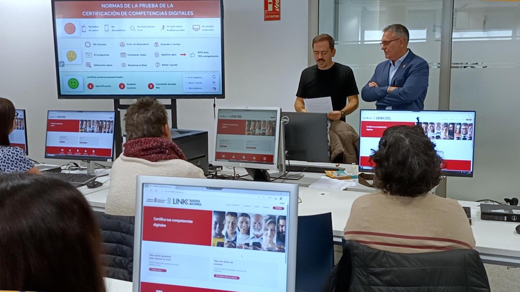 Primera convocatoria de las pruebas de certificación digital.