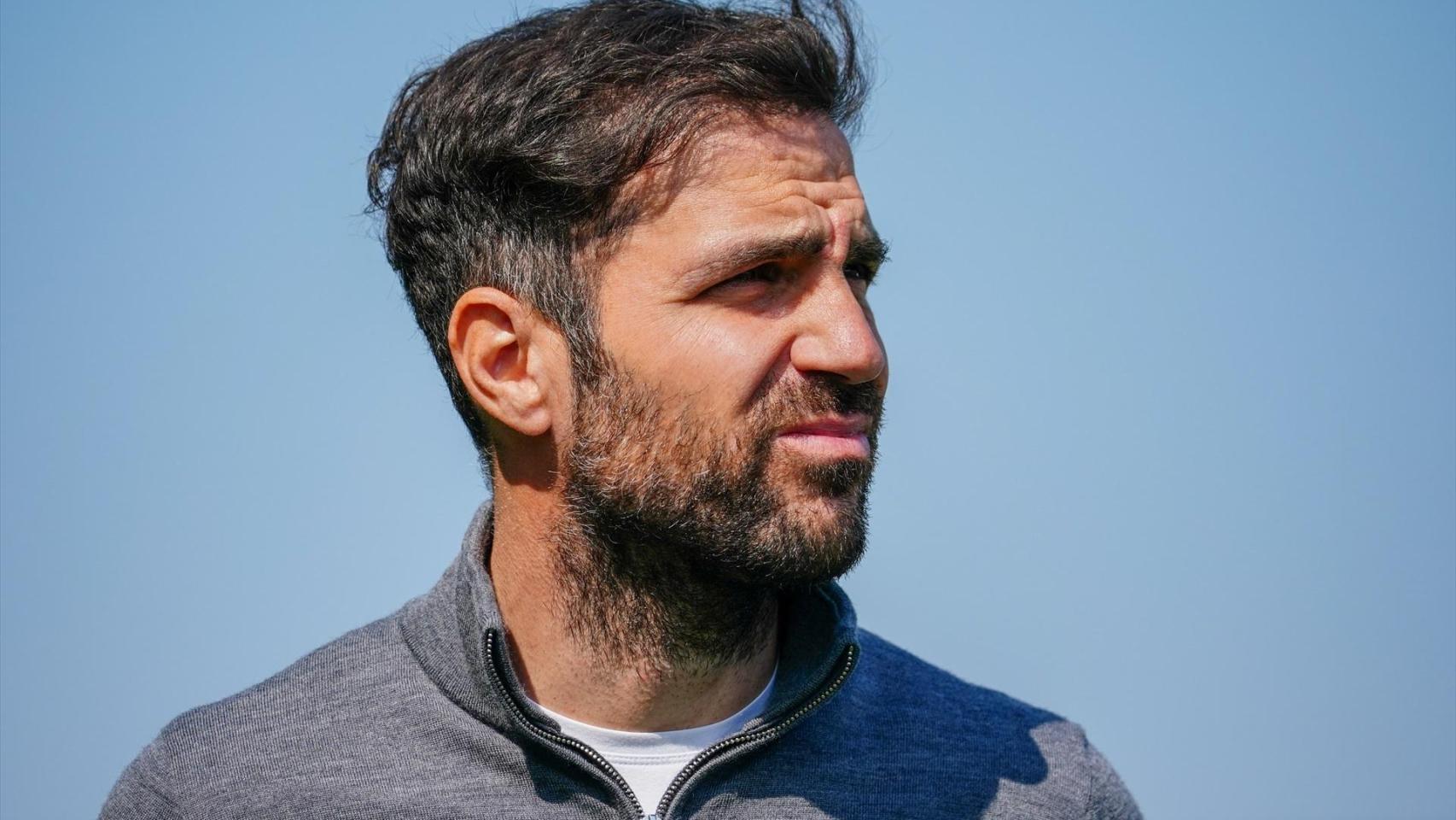 Cesc Fàbregas, durante el partido ante el Monza la temporada pasada.